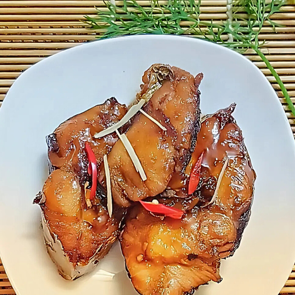 cá thu cắt lát